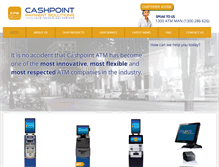 Tablet Screenshot of cashpoint.com.au